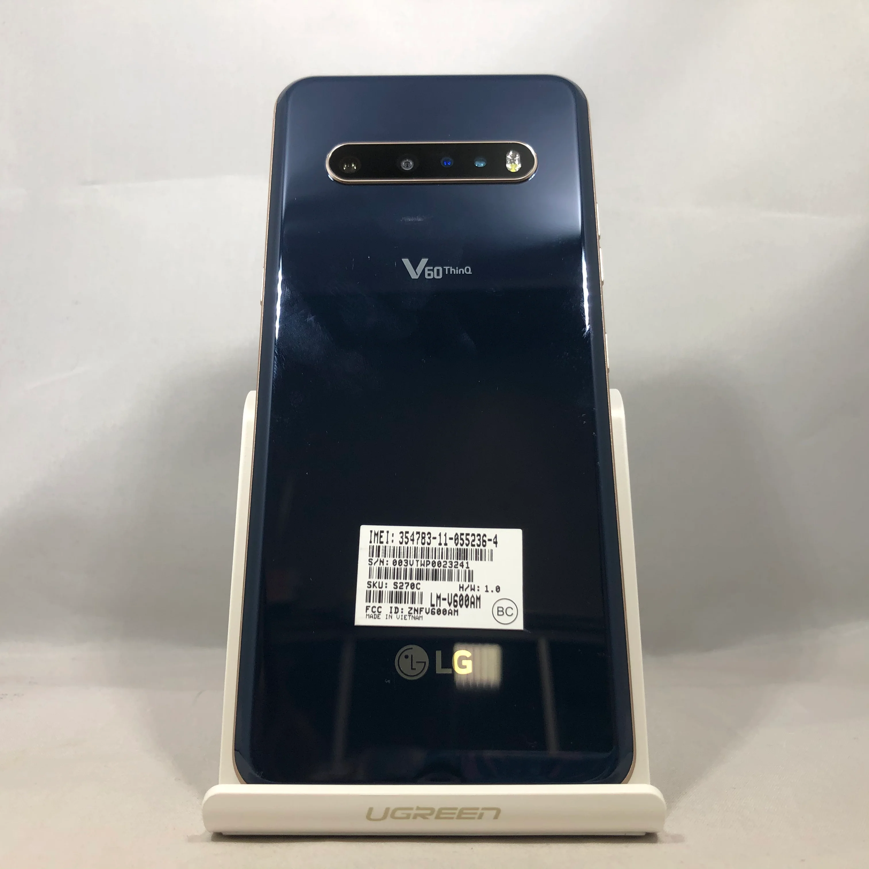 LG V60 ThinQ 5G 128GB Classy Blue (GSM Unlocked) - Image 2