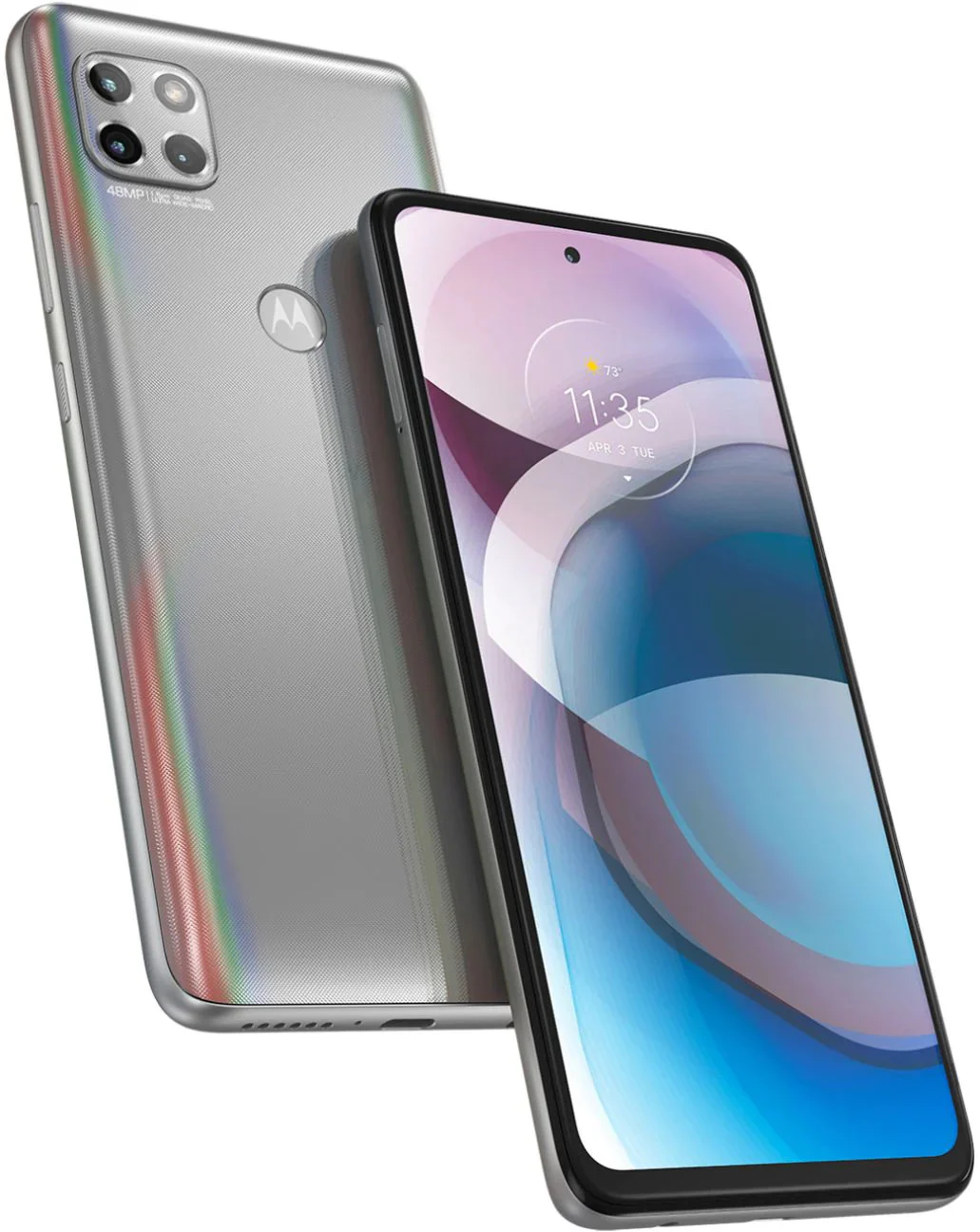 Motorola One 5G Ace 64GB Frosted Silver (GSM Unlocked)