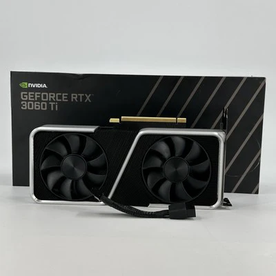 NVIDIA Founders Edition GeForce RTX 3060 Ti 8GB - Graphics Card - Excellent